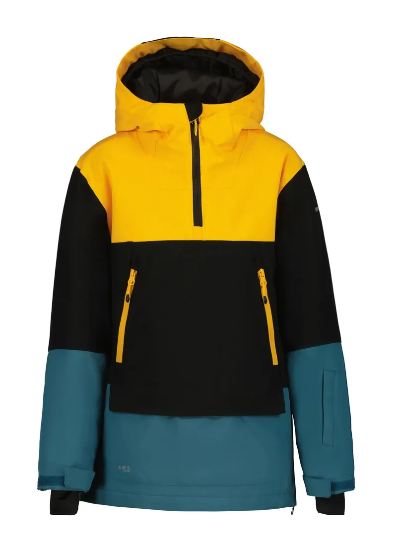2024 Icepeak Langley kids ski jacket green/yellow